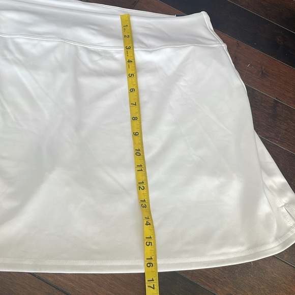 DSG Performance High Rise Momentum Skort White Built in short Sz XXL Active NWT - Picture 8 of 16